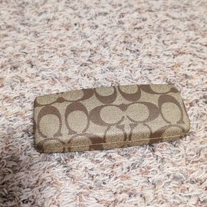 Coach eyeglass case